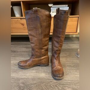 Beautiful Frye Leather Paige Tall Riding Boots - Women’s size 7